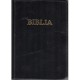 BIBLIA CB 063(MEDIE) - aurita, imbracata in piele, cu fermoar